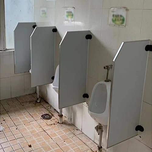 Urinal-Sichtschutz-Trennwand für Schulen und öffentliche Plätze, wandmontierte WC-Trennwände für mehr Privatsphäre und Komfort