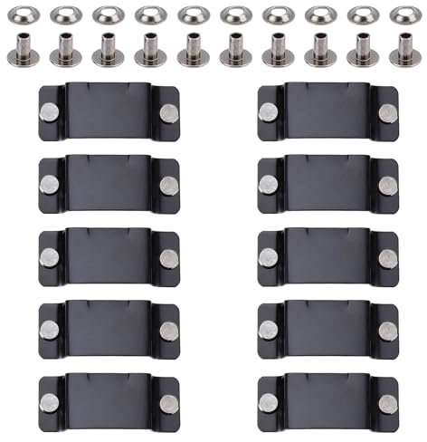 NICENEEDED 10 Stück Maßbandhalter Clip Maßbandhalter Metall Maßband Gürtelhalter Klebebandhalter Für Werkzeuggürtel