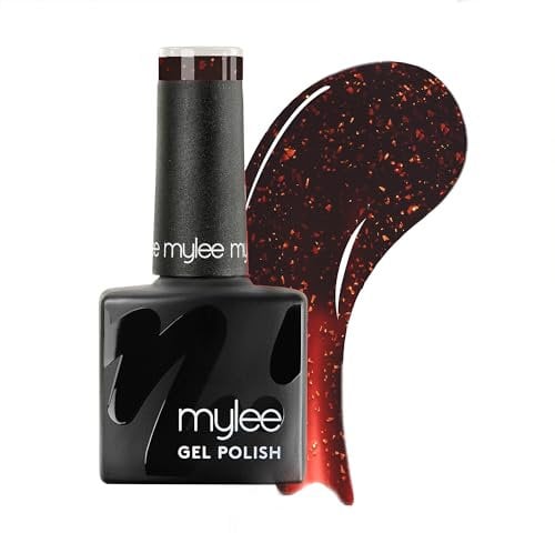 Mylee Gel Nail Polish 8ml [A Dozen Red] - It's A Date Valentine's Day Collection - UV/LED Nail Art Manicure Pedicure for Professional, Salon & Home Use - Long Lasting & Easy to Apply