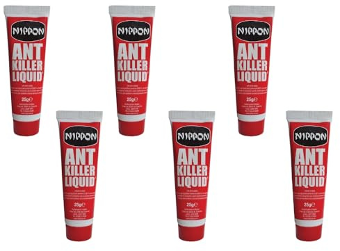 Ant Killer Liquid 25g – Fast-Acting Ant Poison & Insecticide – Effective Ant Control for Home & Outdoors (Pack of 6)