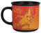 Paladone Fortnite Peely and Fishstick Mug à changement de chaleur 350 ml, tasse à café en céramique sous licence officielle pour boissons chaudes, cadeau pour garçons, filles, hommes, femmes