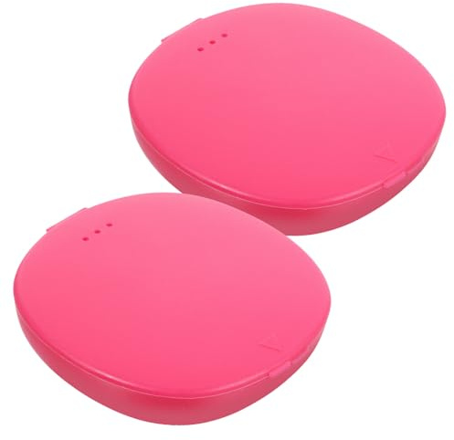 Silikon Menstruationsbecher Rosa Aufbewahrungsbox, 2 Stück