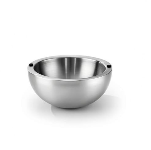 KiBcsLic Saladier Double Paroi Bol à Mélanger Empilables Partie Inférieure Poule pour Cuisine, 16cm, Bol À Salade Double Couche 16cm Avec Ouverture