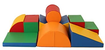 XL Softbausteine Riesenbausteine Schaumstoffbausteine Großbausteine 8 Stück, Ab 6 monaten