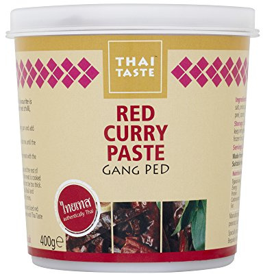 Thai Taste Red Curry Paste, 400 g
