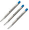 Faber-Castell Mittel-Medium Kugelschreibermine - Blau x 3