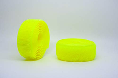 Alfatex® - Nastro adesivo da cucire, 20 mm, colore: Giallo fluorescente