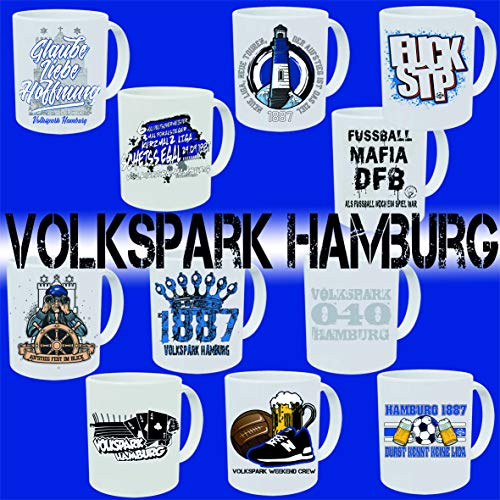 11er Tassen Set Volkspark Hamburg