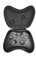 subtel® Custodia Compatibile con Xbox Series X, Series S, One, One Elite Controller Materiale Sintetico Custodia Borsa Guscio Flip Cover Case Nero