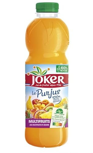 JOKER - Jus Multifruits 1L - Lot De 4 - Livraison Gratuite