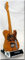 PRINCE Miniatur Gitarre Hofner Telecaster mit Plektrum