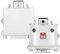 NOPOINO Wii Motion Plus Adapter – Externe Fernbedienung Motion Plus Sensor Beschleuniger für Wii-Fernbedienung (Weiß, 2 Stück)