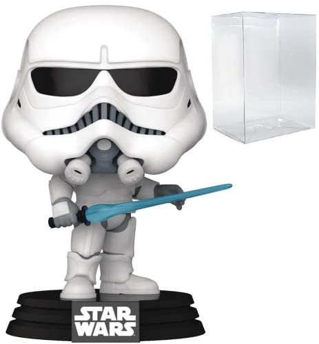 Star Wars: Ralph McQuarrie Concept – Stormtrooper Funko Pop! Vinyl-Figur (Bundled with Compatible Pop Box Protector Case)
