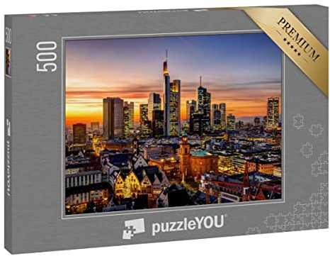 puzzleYOU: Puzzle 500 Teile „Frankfurt am Main“