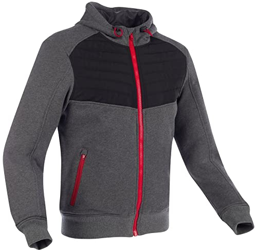 SEGURA, Motorradjacke PULSOR grey black, XL