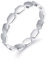 Epinki 950 Platin Verlobungsring Damen, Pärchen Ringe Sechseck Geometrisch Diamantring Damen Goldschmuck Gr.65 (20.7)