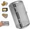 miuline Rotisserie Basket for Tower Air Fryer, Stainless Steel Grill Roaster Drum, Oven Fryer Accessories 360° Rotating Peanuts Coffee Beans BBQ Walnuts DIY Kitchen Cooking Tool (12x23cm)
