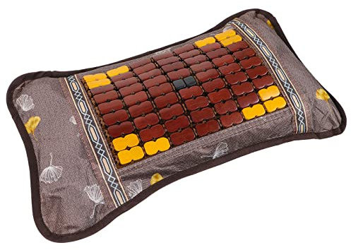 Yardwe -Sauna-Nackenstütze -Sauna-Kopfstützenkissen Holzkissen Zum Entspannen Zu Hause Im Fitnessstudio In Saunen Spas Spas Dampfbädern Saunazubehör