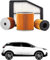 Kit Tagliando 4 Filtri per PEUGEOT 3008 SUV 1.5 BlueHDi 130 96 kw anno 2018<>2023