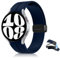 KeHowy 20mm Cinturino per Samsung Galaxy Watch 7 FE 6 5 4 40mm 44mm/Watch 6 Classic 43mm 47mm/Watch 4 Classic 42mm 46mm, No Gap Silicone Magnetico Cinturini per Galaxy Watch 5 Pro 45mm - Blu