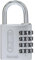 ABUS | Zahlenschloss | Aluminium | 144/40 Lock-Tag | VE 6 Stk | silber