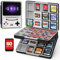 MoKo 60 Slots Custodia per Carte da Gioco per Nintendo Switch/Switch OLED/3DS/3DSXL/2DS/DSi, Custodia per Giochi 3DS, 24 Slot per Schede 3DS XL/DS/DSi e 36 Slot per Schede SD, Gioco