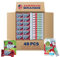 AmericanBrands Fruit Roll-Ups 24pcs & Fruit by the Foot 24pcs BOX XLL – Fruchtige Roll-Ups, Gesunde Süßigkeiten, Natürliche Snacks, Vegane Fruchtgummis – Buntes Obstgummi für Kinder