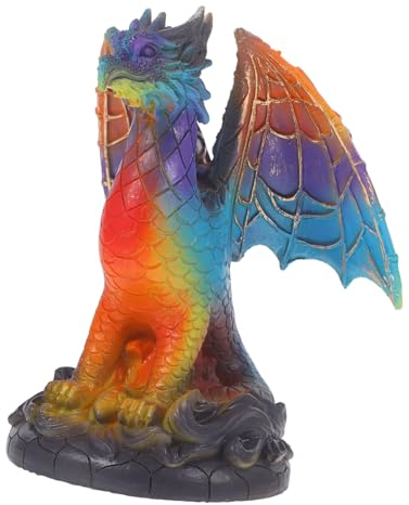 Zerodeko Tierische dekorative Tischlampe Drachen-Schreibtischlampe Tischlampe mit Tieren aus Nachttischlampen dekorative Lampe einzigartige Lampen Modellieren Nachtlicht