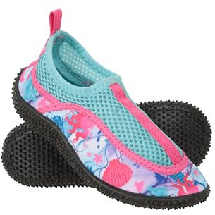 Mountain Warehouse Bermuda Printed Junior Aqua Shoes Mint - Unicorn (Printed 2) Toddler Shoe Size 7