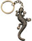 Epitome Gecko-Schlüsselanhänger, Simulationstier, für Damen und Herren, kreativer Retro-Schlüsselanhänger, Gecko-Anhänger, Antiker Bronze-Gecko, 33