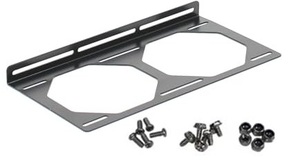 Domasvmd 120MM/240MM/360MM Fan Radiator Mount Bracket for Desktop PC Case - Computer Fan Holder - Easy Installation - Galvanized Steel