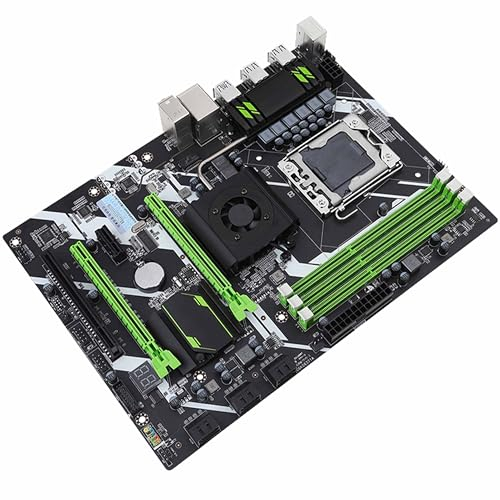 Simpletek - Placa base compatible X58 Deluxe Intel LGA1366 ATX Chipset X58| 3 x DDR3 PS/2 USB2 USB3 RJ45 sin tarjeta de vídeo integrada