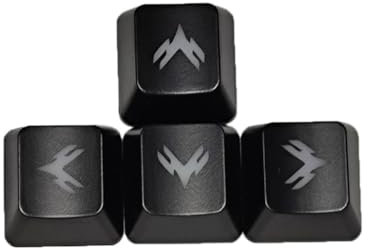 ABS Backlit Keycap Set WASD Directions Mechanical Keyboard Keycaps Backlit Keycap Shine-Through
