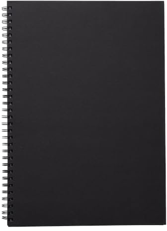 Hawksbill Skizzenbuch, A3, 40 Blatt/80 Seiten, Hardcover, 150 g/m², Schwarz