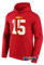 Kansas City Chiefs Hoodie MAHOMES Kapuzenpullover Herren NFL Fanartikel + Fanergy Traubenzucker