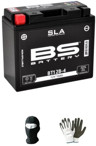 COMPATIBILE CON DUCATI MONSTER 696 696 2008 A 2014 BATTERIA FAI DA TE YT12B-4 SLA BS BT12B-BS GIA' PRONTA ALL'USO-CARICA PER L'UTILIZZO BATTERIE 10,5AH AMPERE 12 VOLT 150X69X130