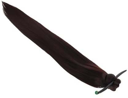minkissy Synthetic Long Braid Ponytail Extension Chinese Traditional Hairpin Clip-extension Hairpiece