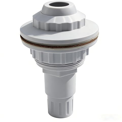 vnosaa Pool Einlaufdüse Verstellbar, Rücklauf Düse mit schwenkbarem Kopf Skimmer Pool Düse Kompatibel mit 32/38mm Schläuchen, Einströmdüse Pool für Stahlwandpools, Aufstellbecken und Folienbecken