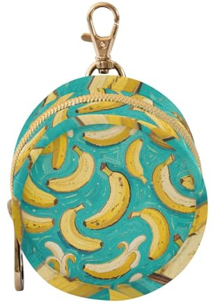 Étui porte-tétine pour bébé Motif banane Vert