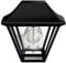 Philips myGarden Wandaussenleuchte Alpenglow, Schwarz, Glasdiffusor, Gartenleuchte