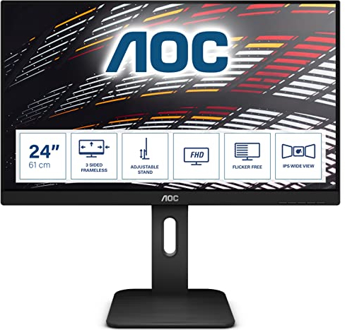 AOC 24 16 10 1920X1200 60Hz Vga Dvi Hdmi Di, 24 pollice FHD