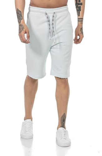 Herren Shorts Kurze Hose Sweatpants Jogger Jogginghose Sporthose Mint M