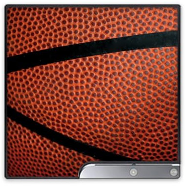 DeinDesign Skin kompatibel mit Sony Playstation 3 Slim CECH-2000-3000 Folie Sticker Ball Basketball Sport