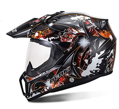 Motocross Helm Decals Mountainbike Radfahren oder Motorrad fahren Offroad farbige Schutzhelm Elektro-Motorrad Motorradhelme