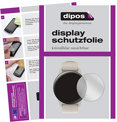 dipos I Protector de Pantalla Compatible con Xiaomi Mi Watch pelicula Protectora Claro