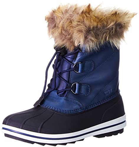CMP KIDS ANTHILIAN SNOW BOOT, Stivali da Neve Unisex - Bambini e ragazzi, Black Blue, 32 EU