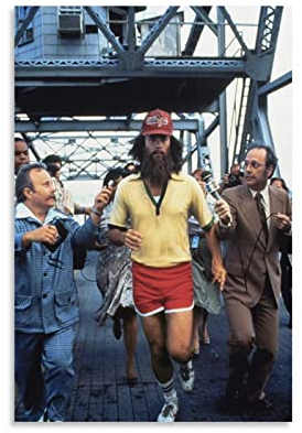 Forrest Gump Filmposter, Leinwand-Kunst, Poster und Wandkunst, Bilderdruck, modernes Familienschlafzimmerdekor, Poster, 50 x 75 cm