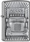 ZIPPO –– Zippo Trucker-Motiv – Street Chrome™ – Emblem Attached –Sturmfeuerzeug, nachfüllbar, in hochwertiger Geschenkbox