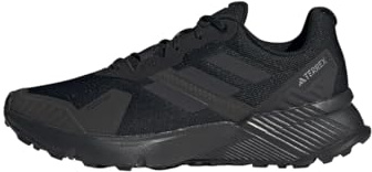 adidas Terrex Soulstride Trail Running Shoes, Zapatillas para Hombre, Core Black Carbon Grey Six, 42 EU