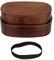 NLDGR 2 Layer Japanese Lunch Box, Wood Simple Modern Lunch Containers, Wooden Bento Box, Japanese Traditional Wooden Lunch Containers, Bento Box for Restaurant Home Office School